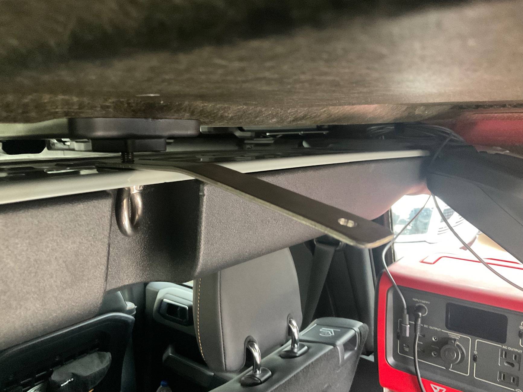 Ford Bronco Starlink Mini installed for remote camping IMG_0317