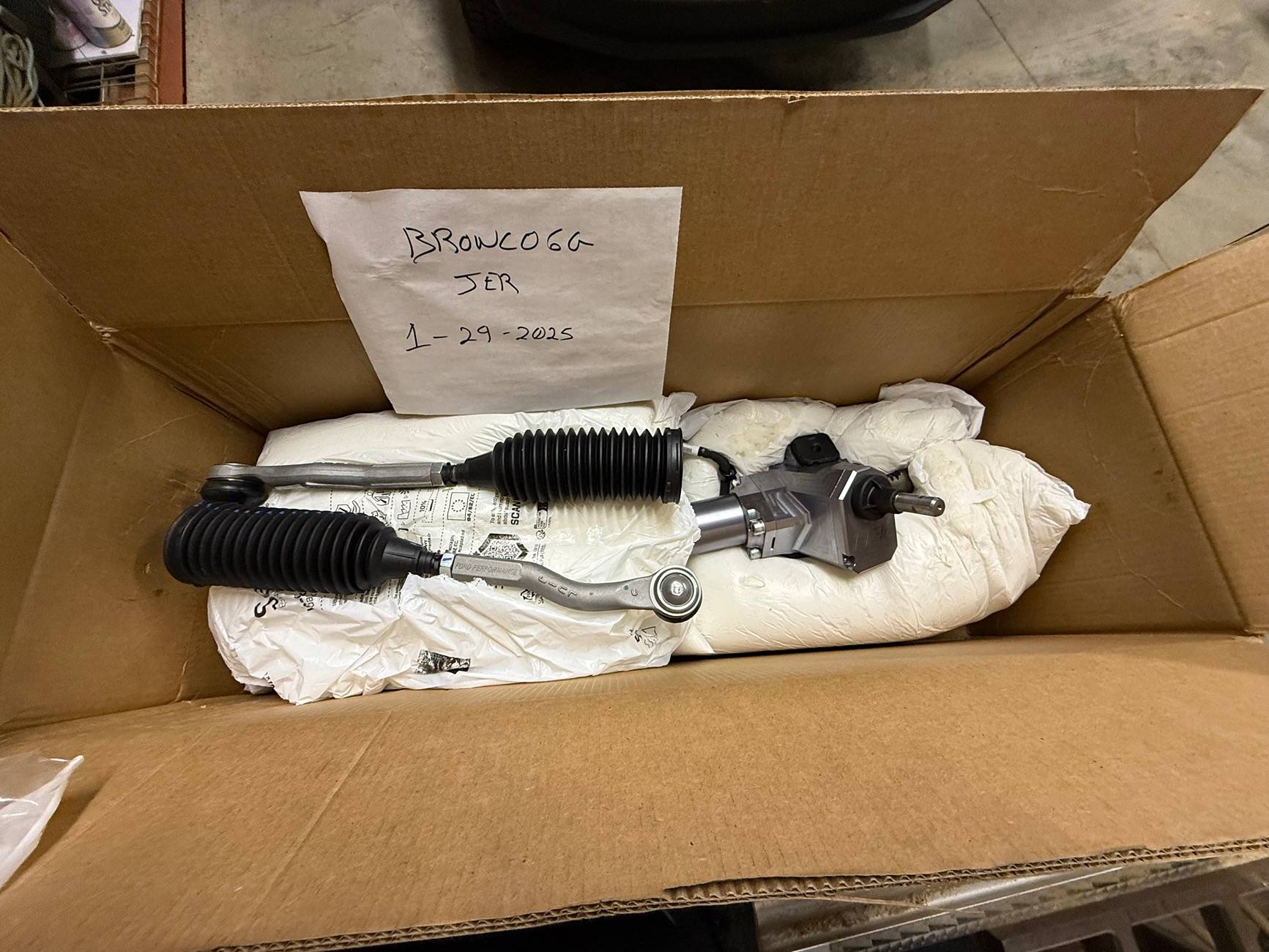 Ford Bronco 74 Weld Stage 3 Steering box Brand New IMG_0424