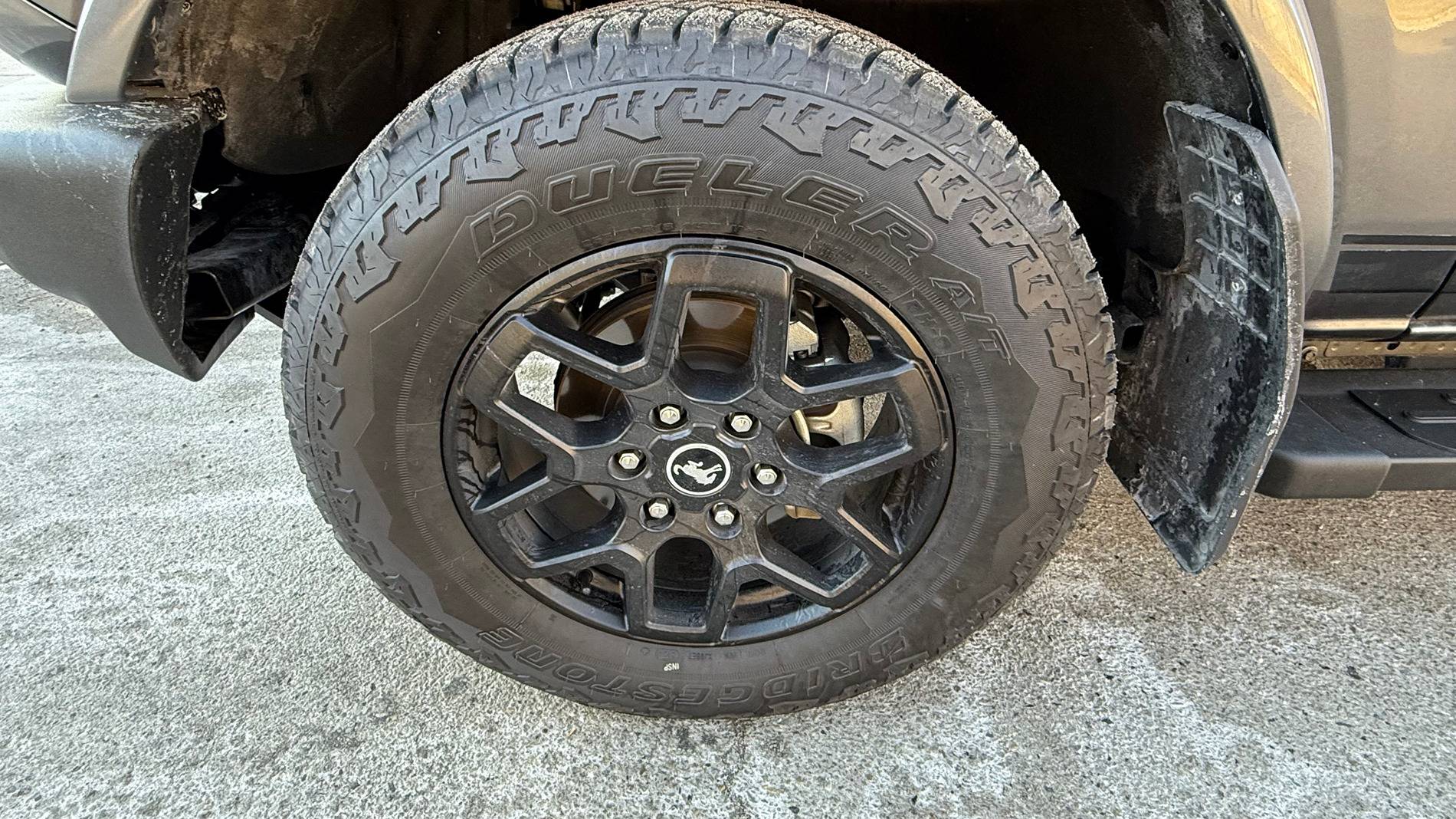 Ford Bronco New Tire after Body Work.  Mismatched? IMG_1733 copy
