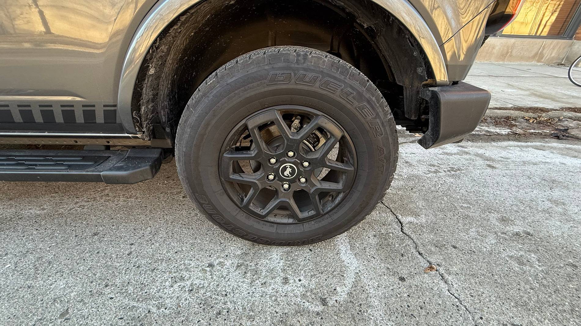 Ford Bronco New Tire after Body Work.  Mismatched? IMG_1732 copy