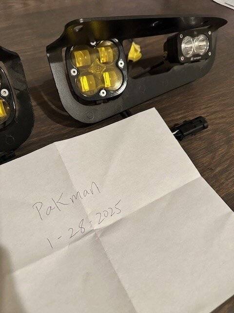 Ford Bronco Baja design fog light kit FS fog light 2