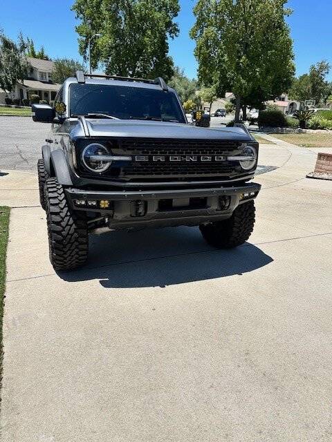 Ford Bronco APG front bumper high clearance corners FS APG