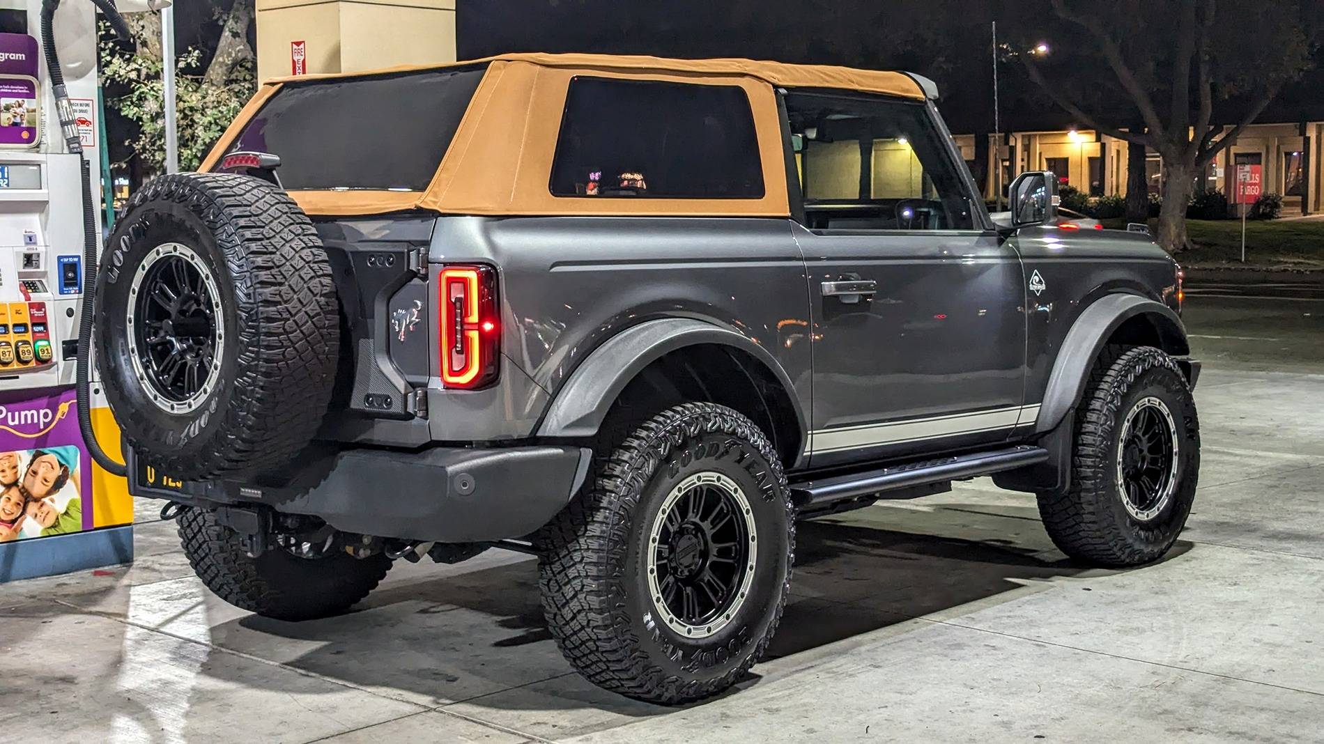 Ford Bronco Spare tire mount reinforcement kit now available from Ford Performance Parts PXL_20241031_023457396