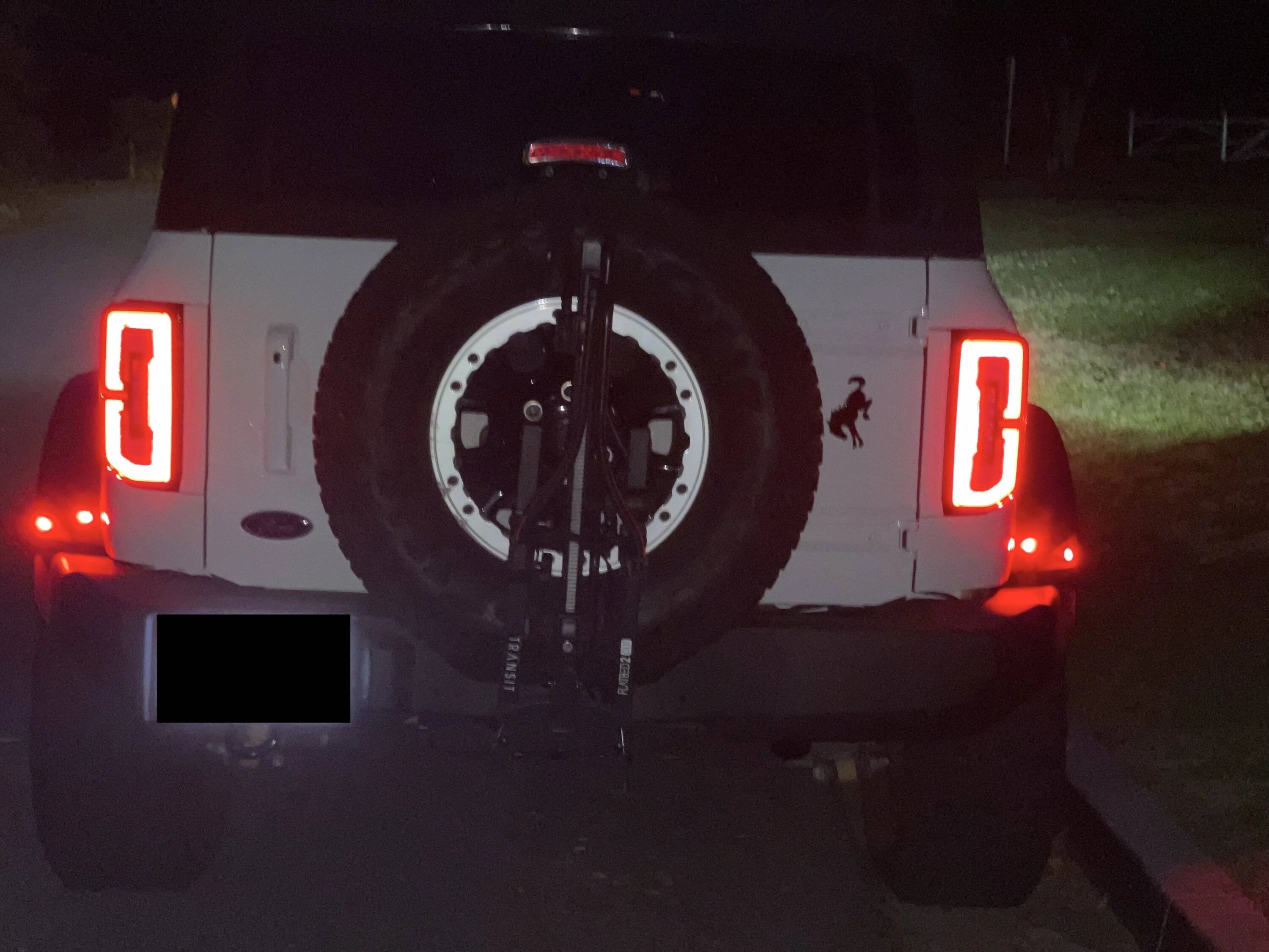 Ford Bronco Having fun with lights ... back 1
