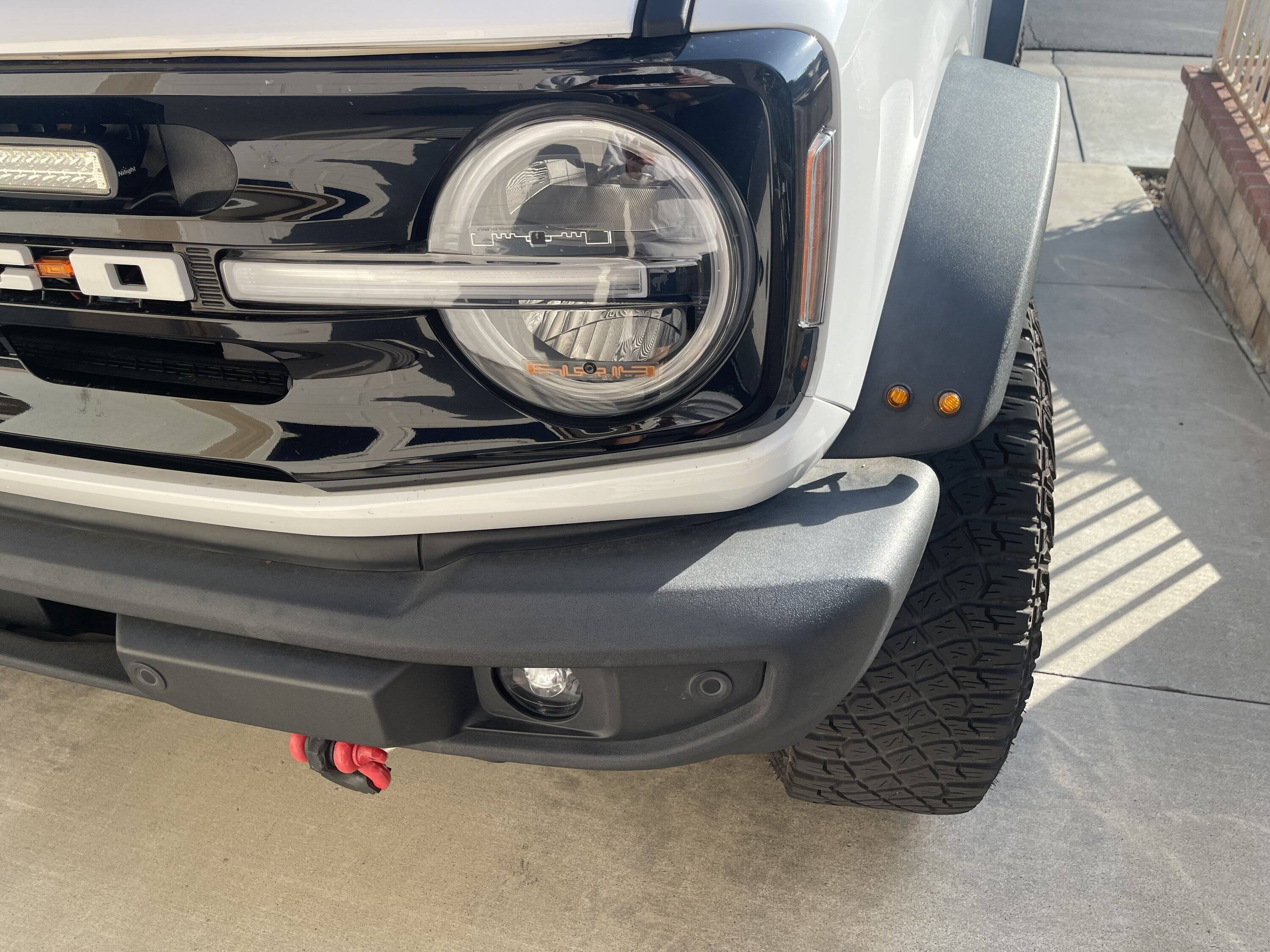 Ford Bronco Having fun with lights ... ft2