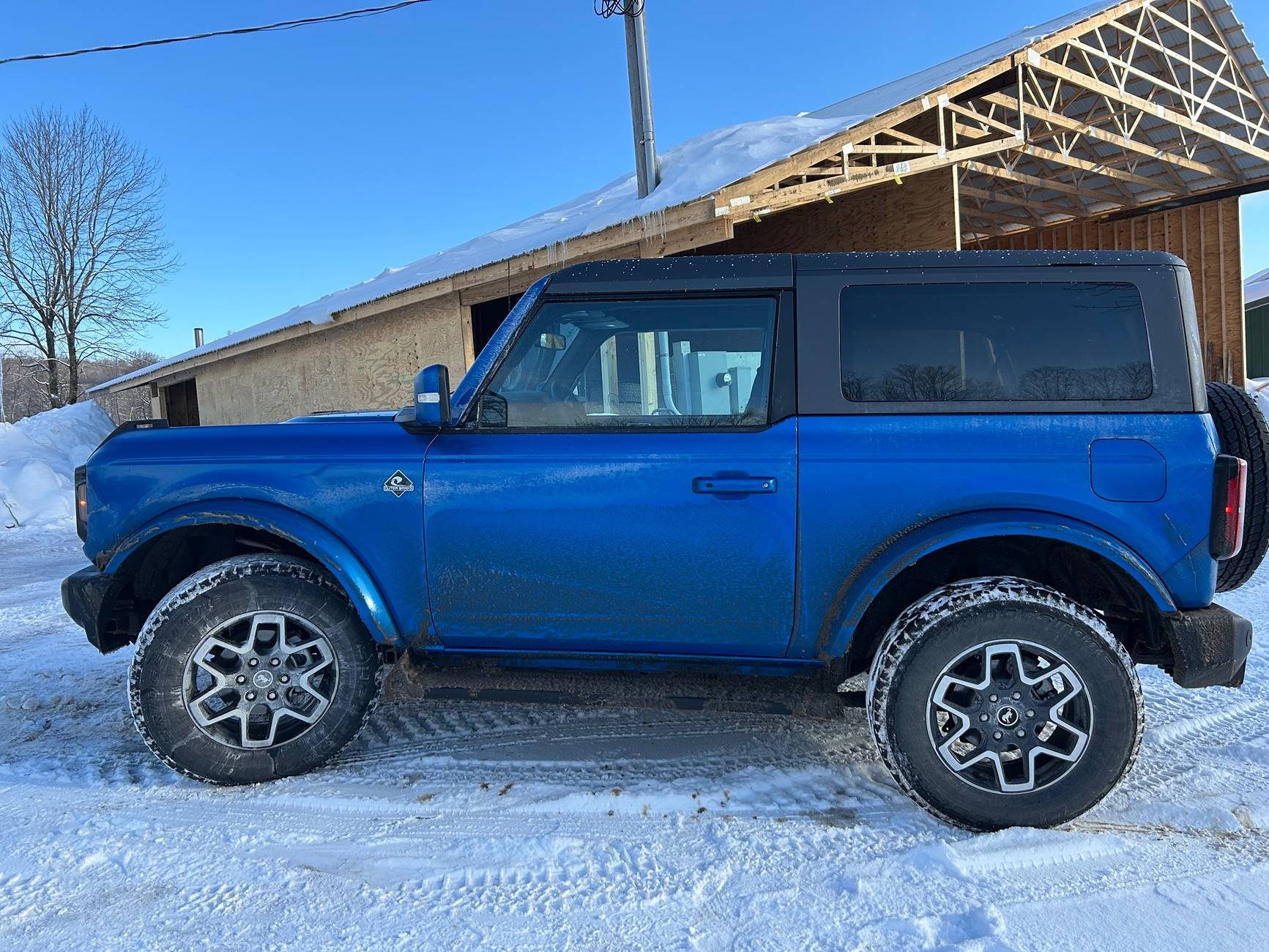 Ford Bronco Show us your installed wheel / tire upgrades here! (Pics) IMG_6054