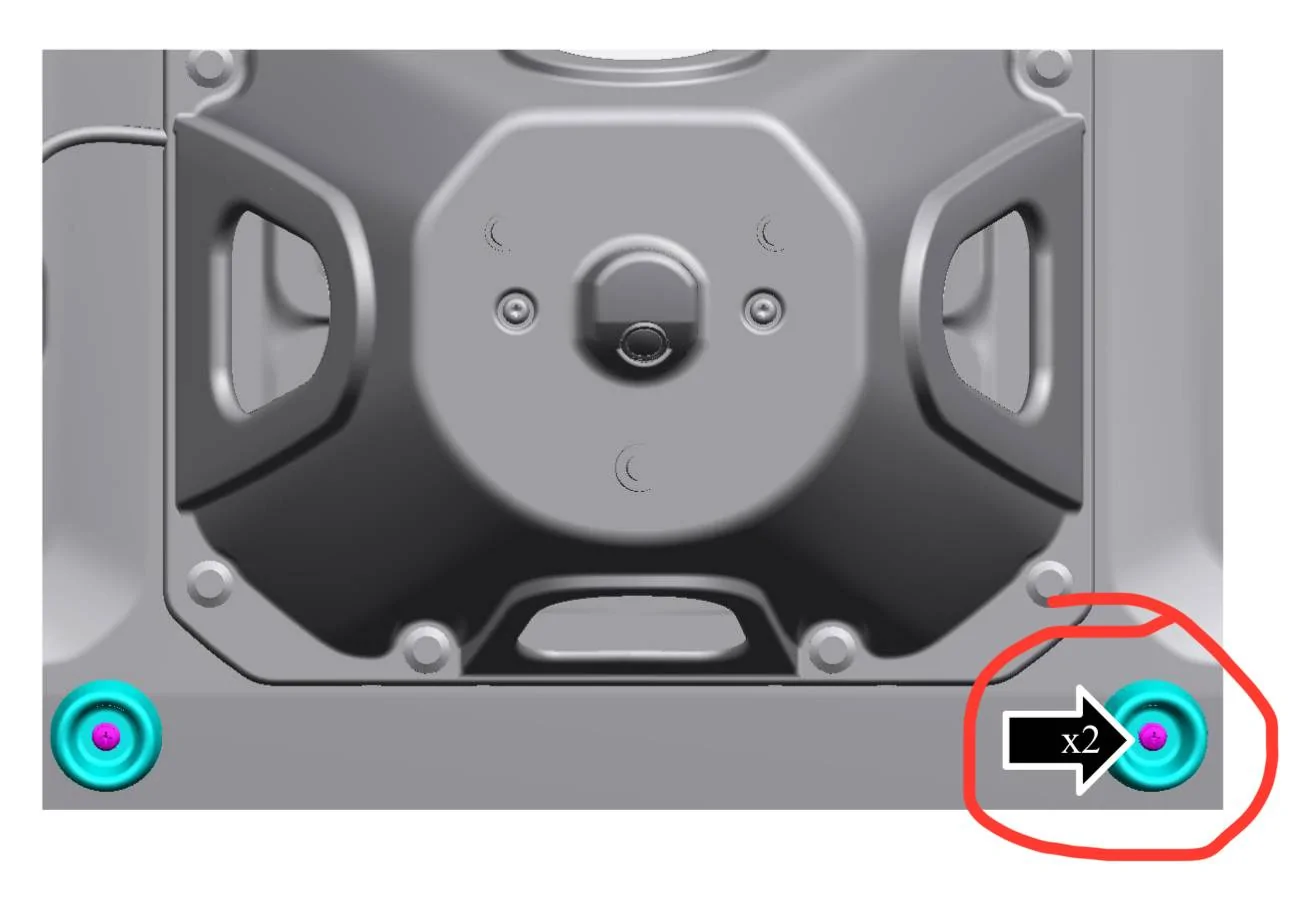 Ford Bronco Spare tire mount reinforcement kit now available from Ford Performance Parts IMG_2162