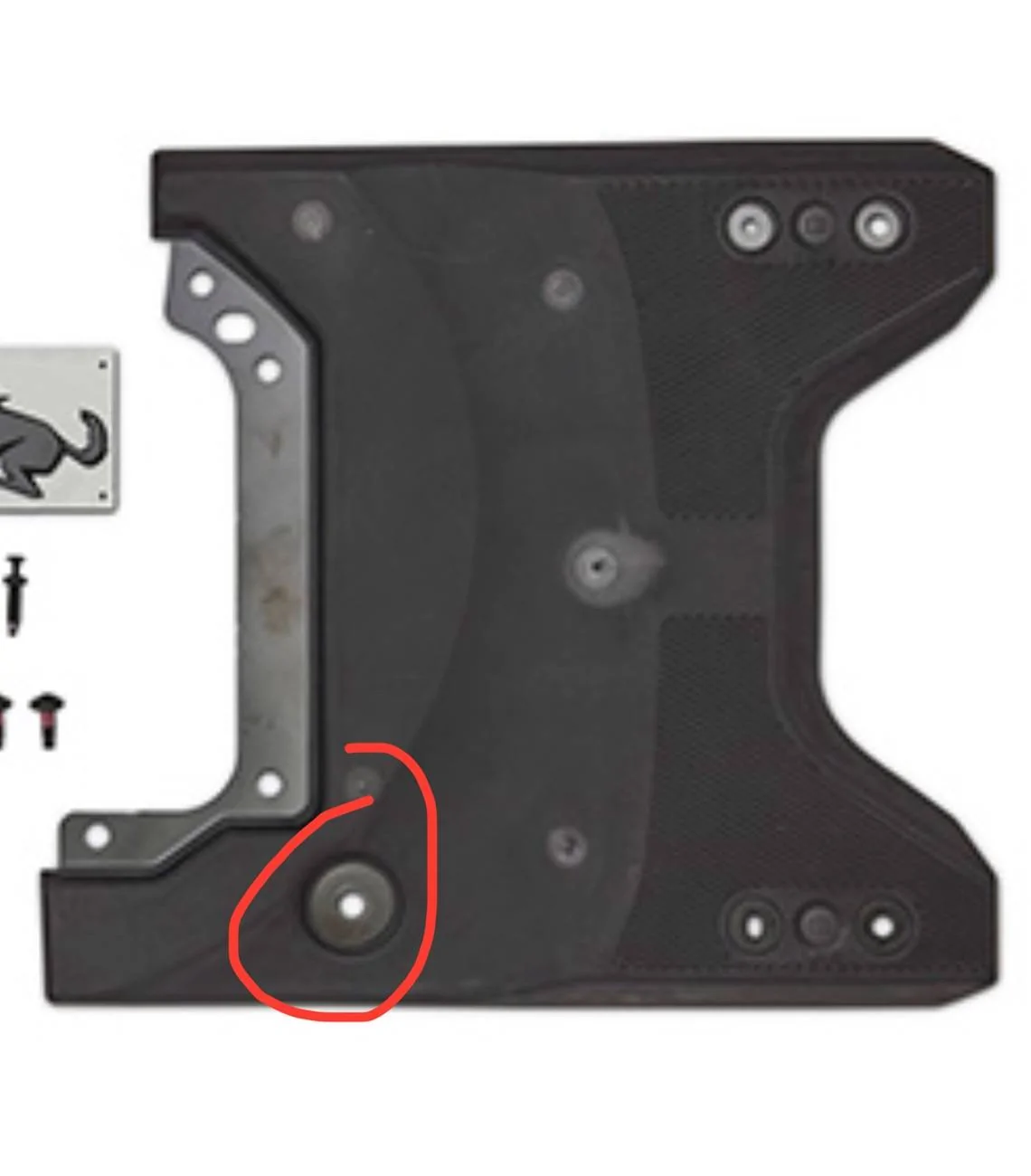Ford Bronco Spare tire mount reinforcement kit now available from Ford Performance Parts IMG_2161