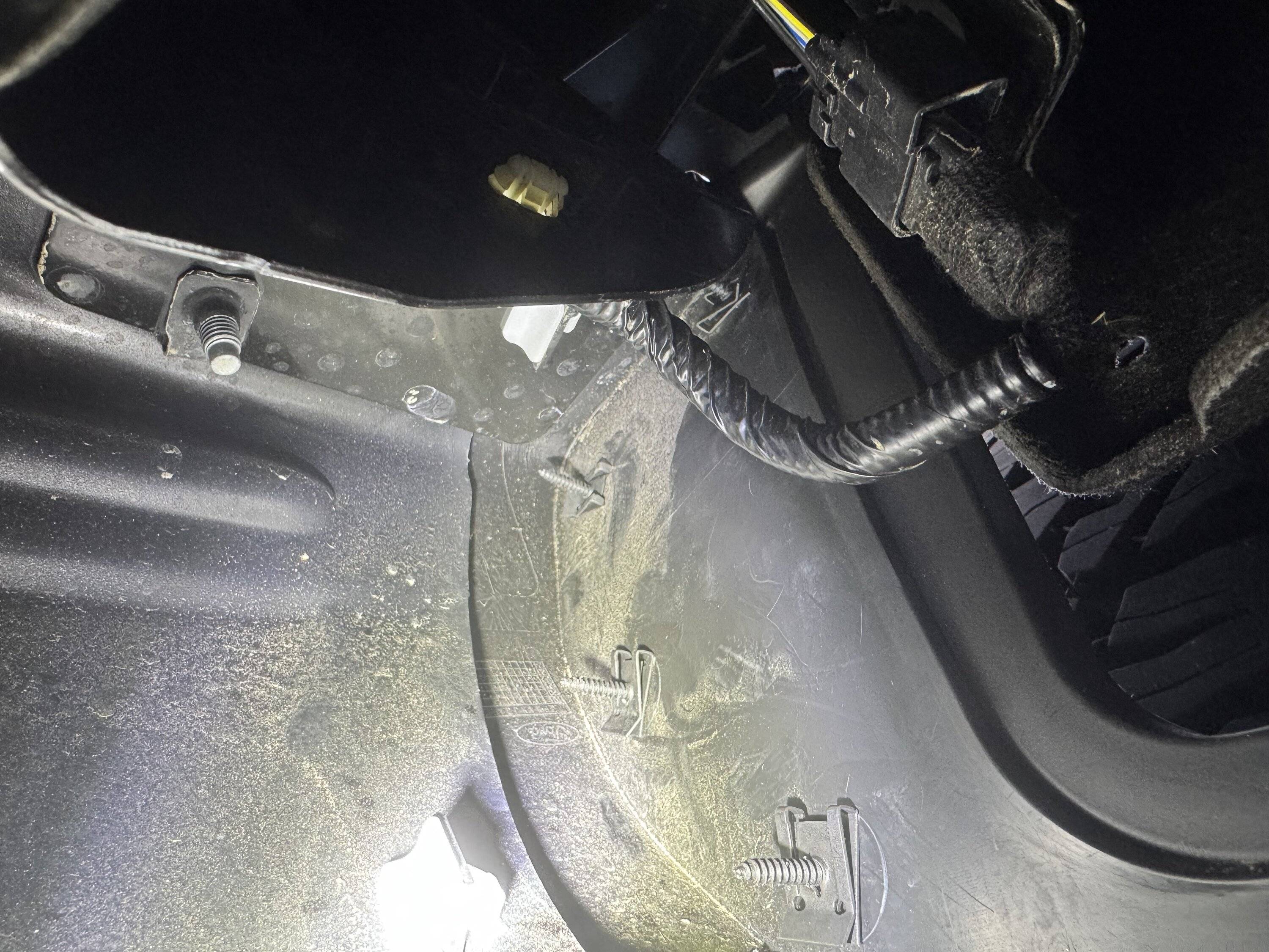 Ford Bronco Weathertech mudflaps installed on 2024 Bronco Raptor IMG_6691