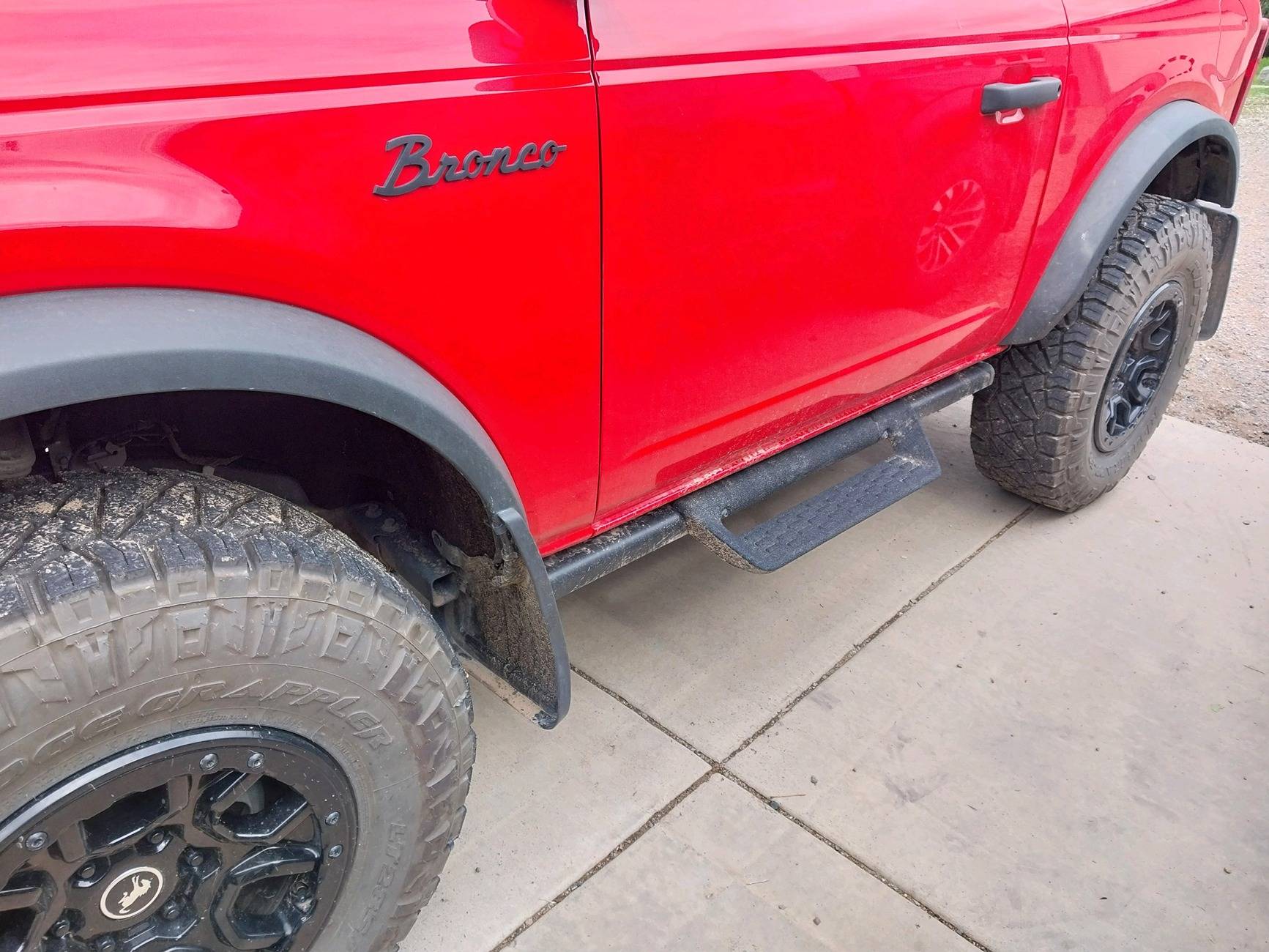 Ford Bronco 2021-2024 Ford Bronco 2-Door OEM M-16450-BHS2 Hoop Step Running Boards LH RH steps