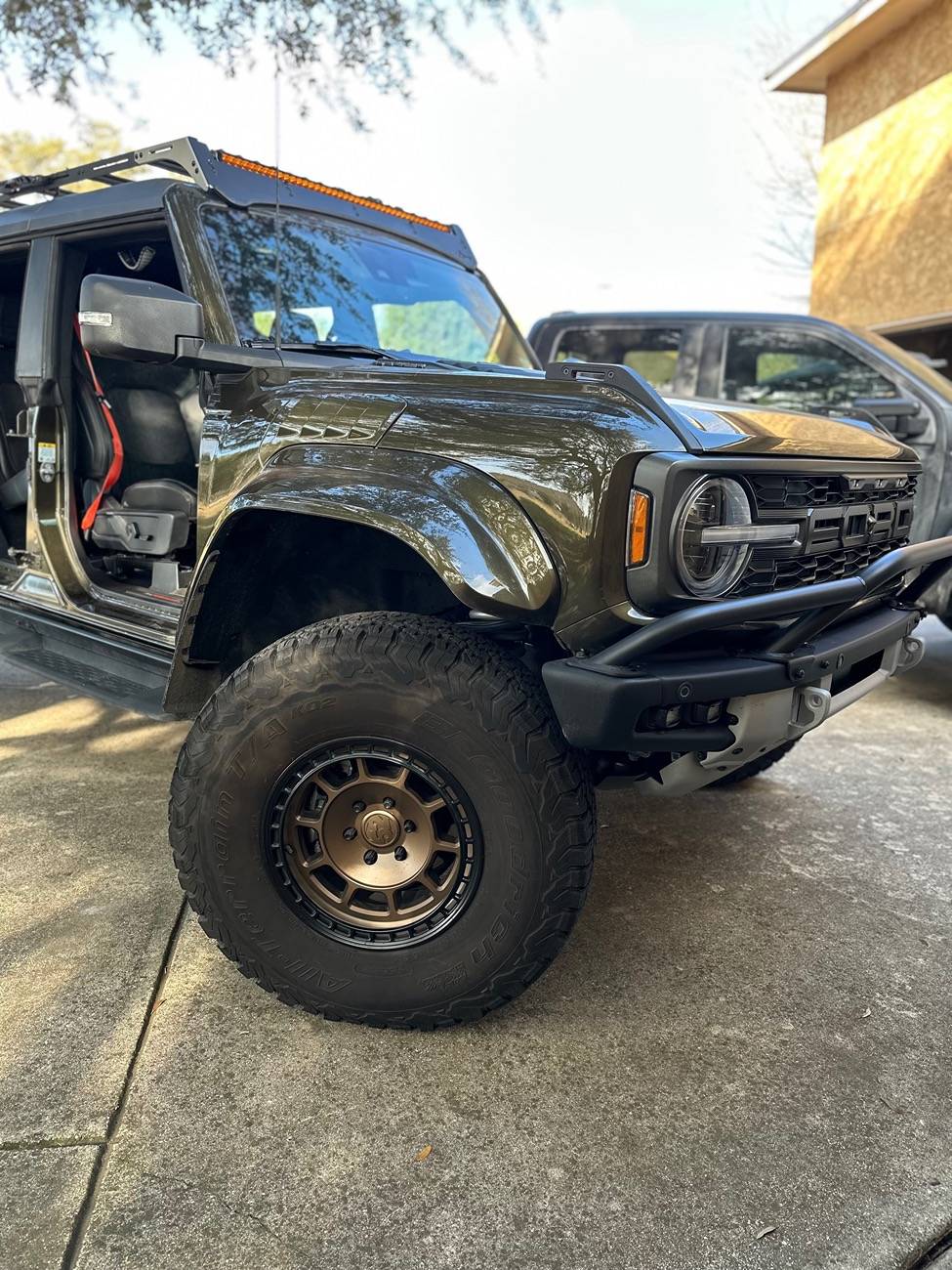 Ford Bronco Build So Far: Shelter Green Bronco Raptor IMG_4487