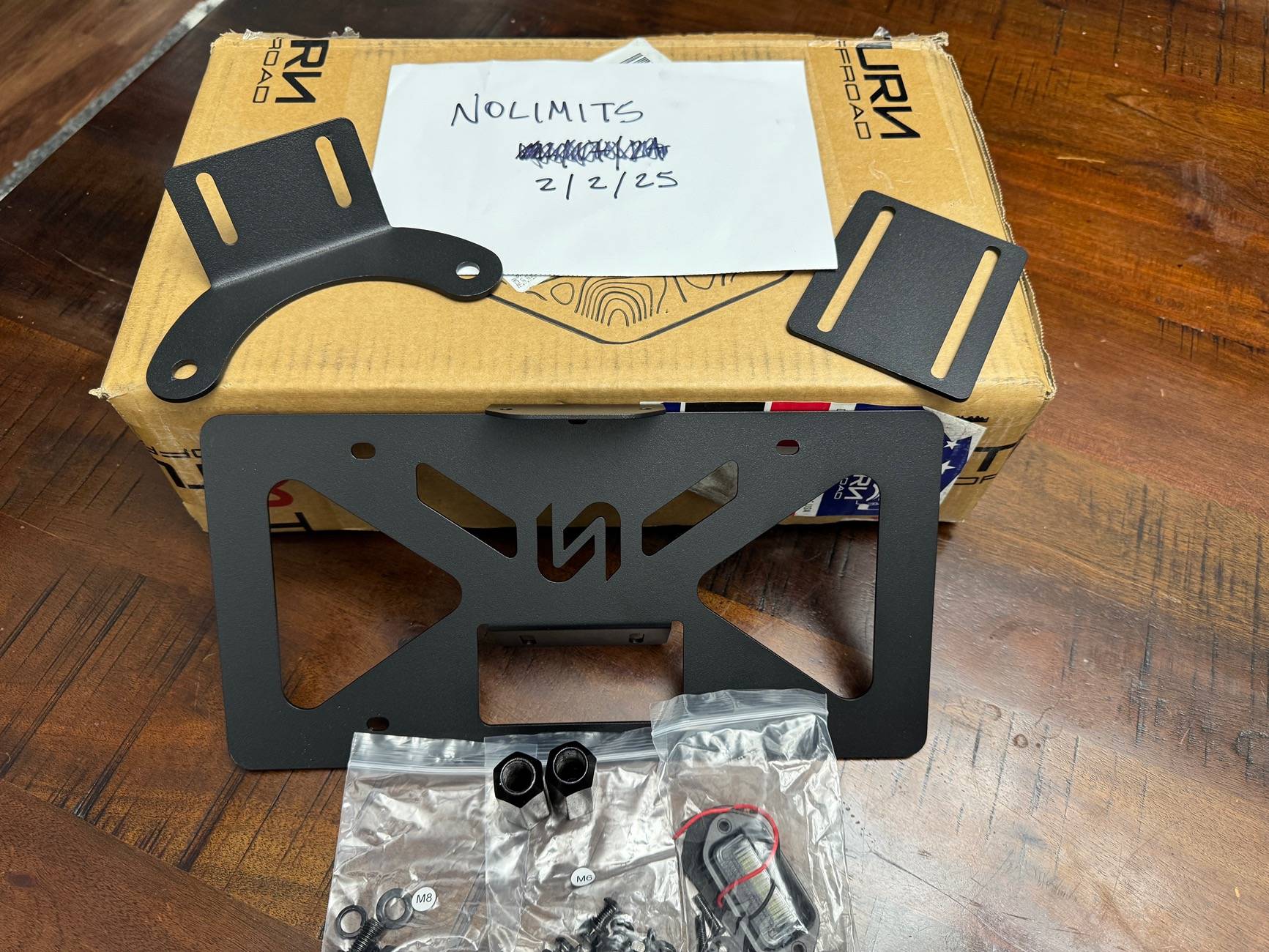 Ford Bronco TOR Rear License Relocation Kit - *BRAND NEW* IMG_2190