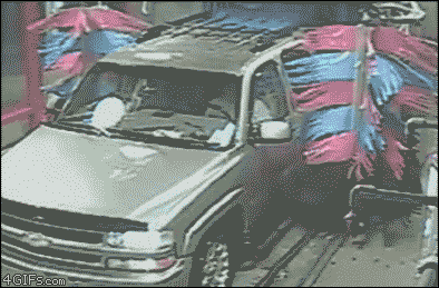 Ford Bronco post funny gifs here (safe for work only) Car Wash Fail