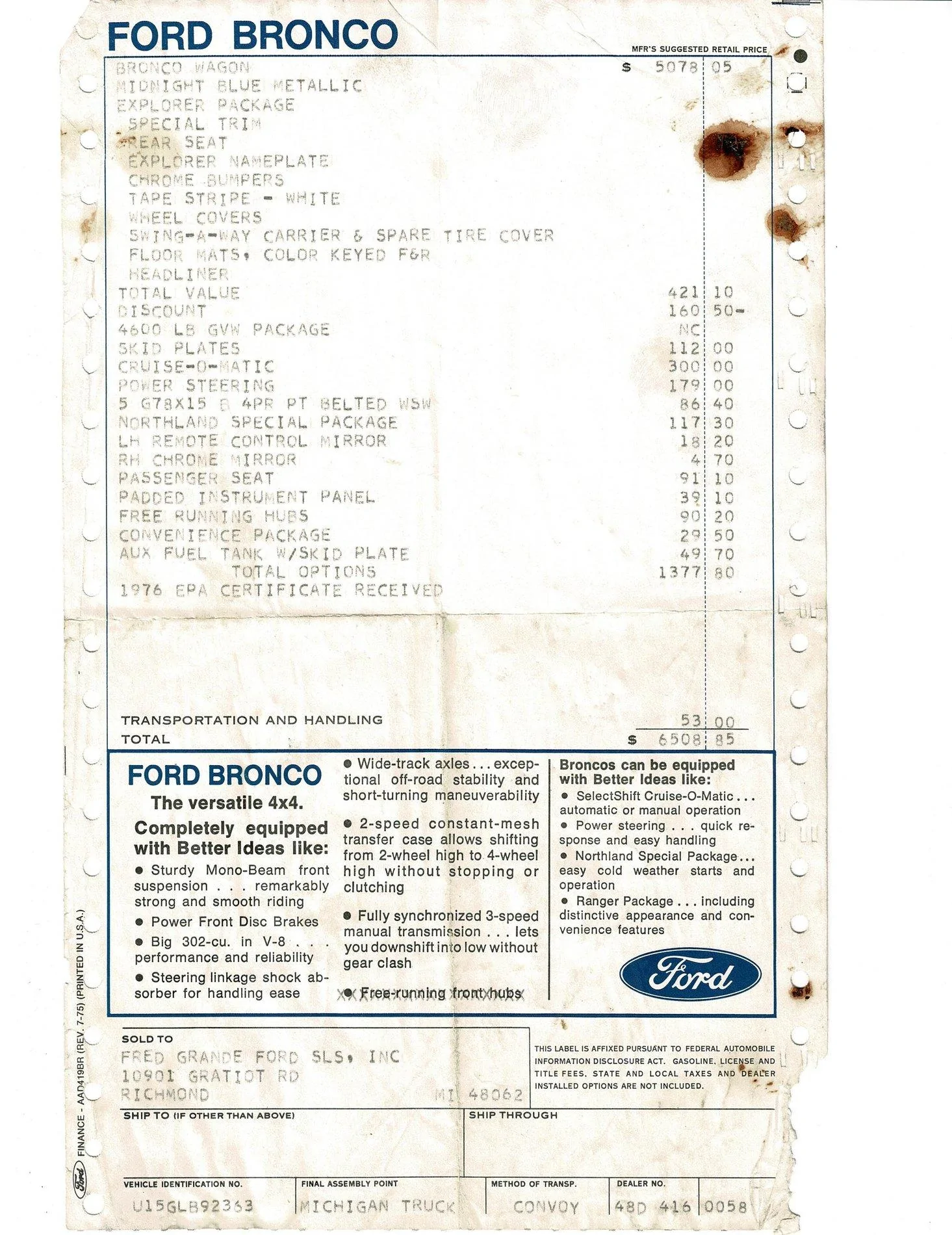 Ford Bronco 2024 Bronco Pickup Truck Rendered Moms 1976 Ford Bronco