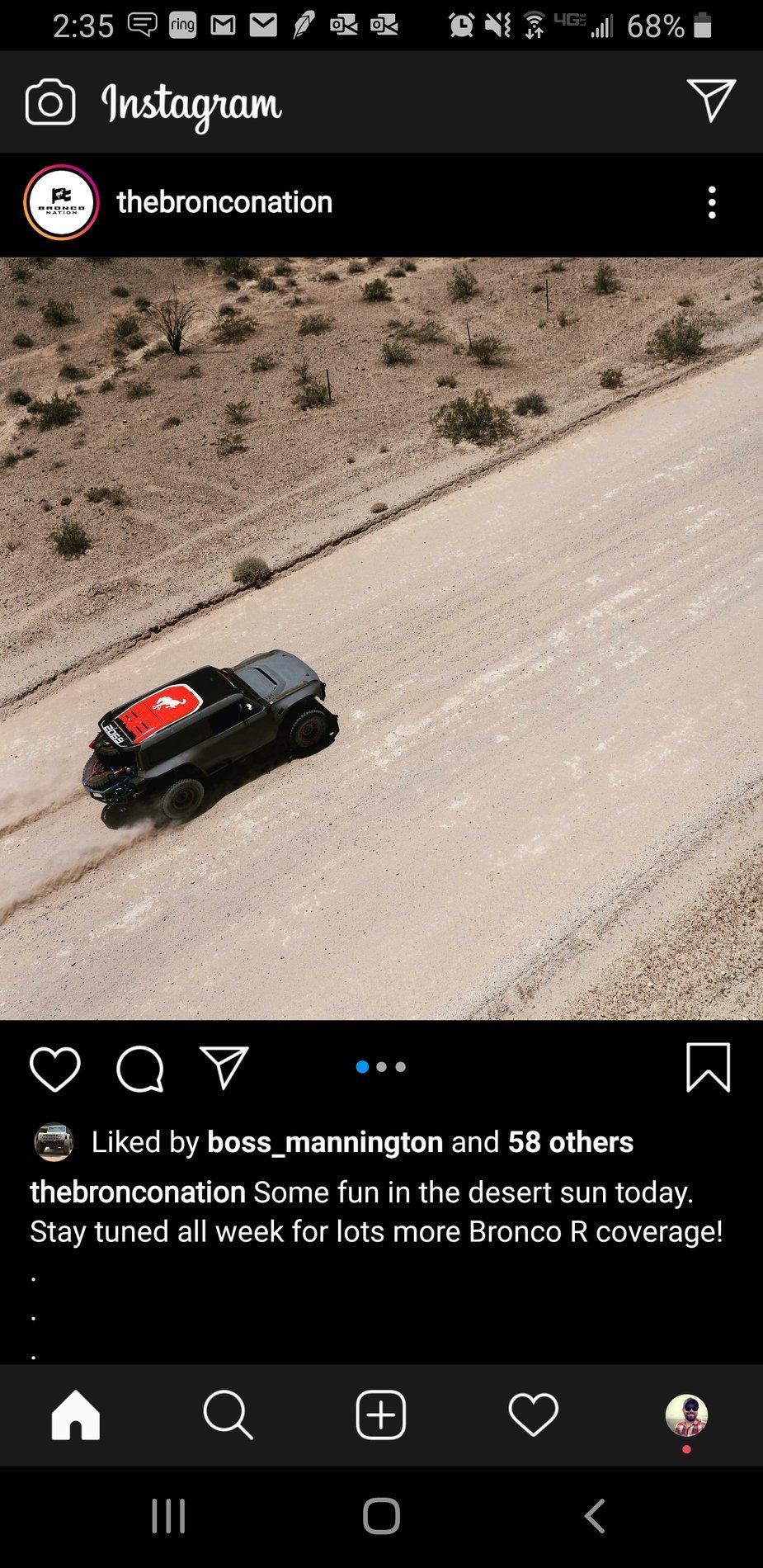Ford Bronco Bronco R update (not much) Screenshot_20200609-143535_Instagram