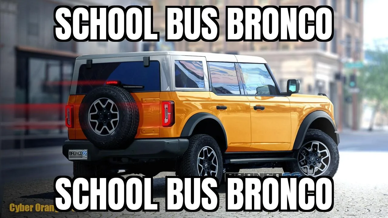 Ford Bronco Bronco6G's 2021 Bronco in Production Colors, Painted and White Top, Flares, Grille [Preview Renderings] ZomboMeme 11062020172216