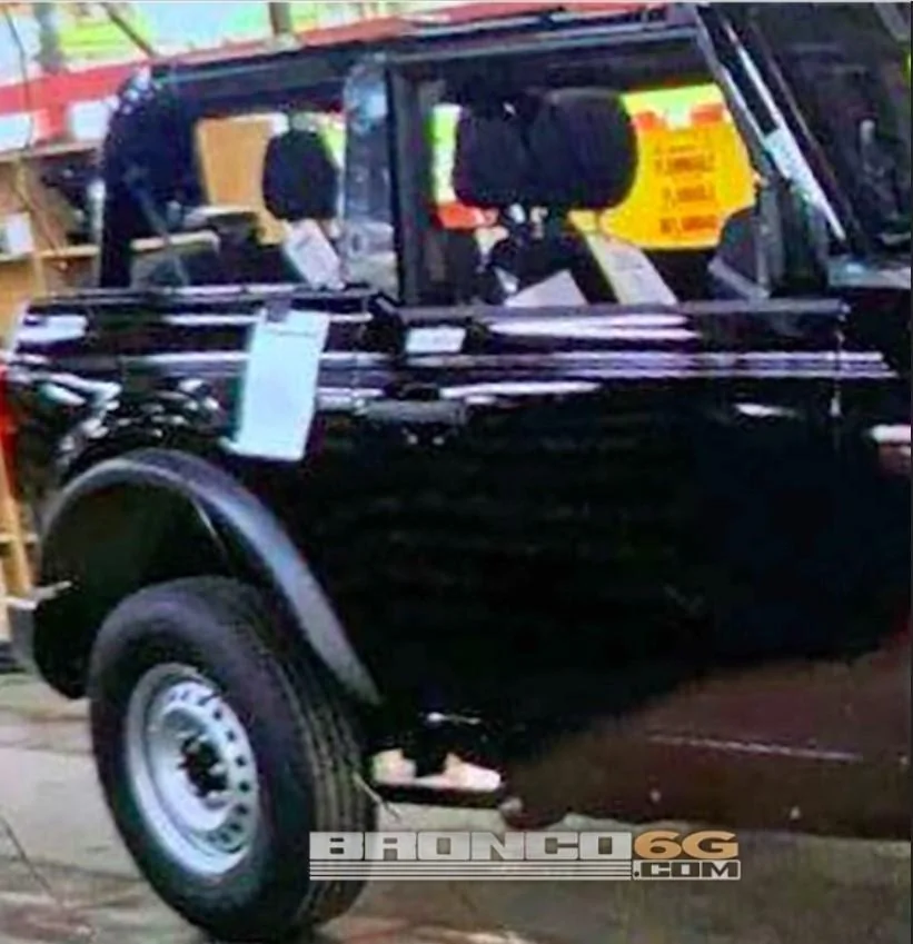 Ford Bronco Celebrity Promotions 2dr bronco topless