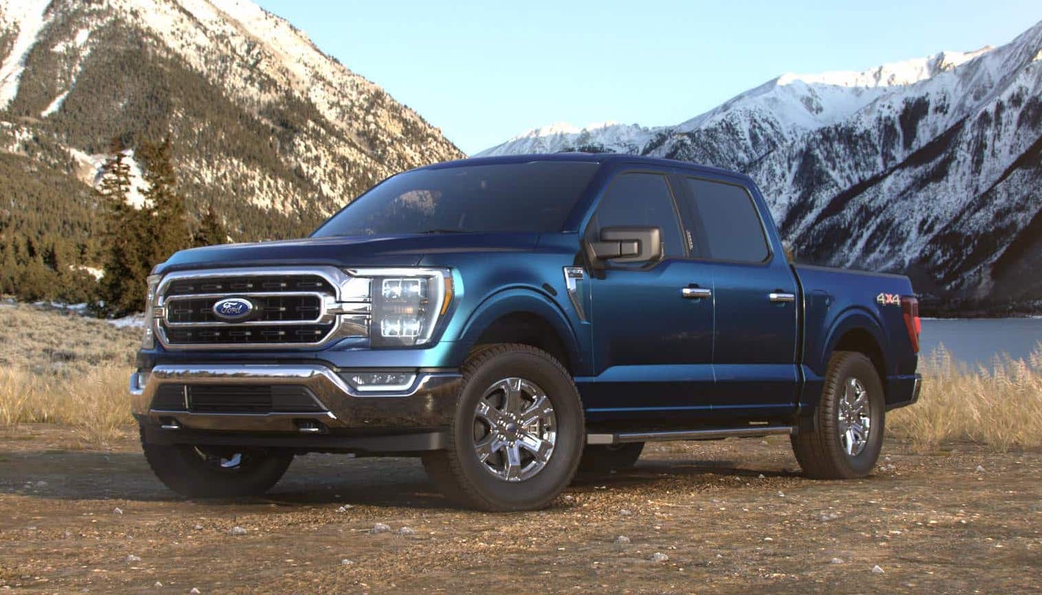 Ford Bronco Antimatter Blue Color Debuts (on New F-150) Ford Antimatter Blue Bronco F150 1
