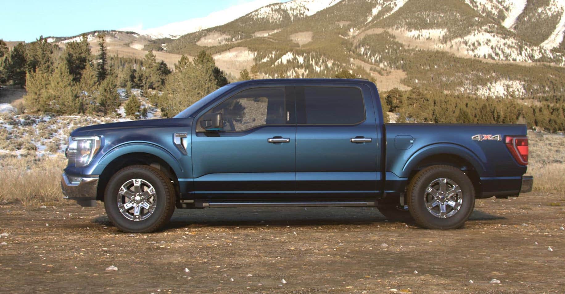 Ford Bronco Antimatter Blue Color Debuts (on New F-150) Ford Antimatter Blue Bronco F150 3