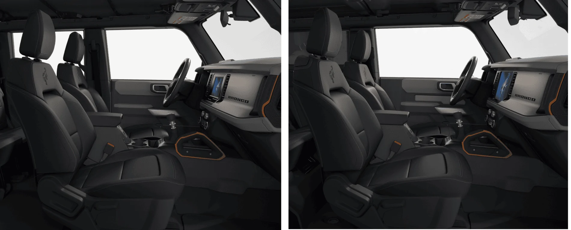Ford Bronco 2 Door Dilemma two door four door interior