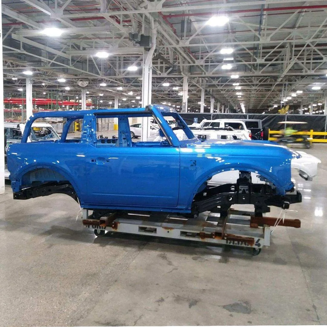 Ford Bronco Velocity Blue Bronco Photos - 2 Door Body Shell 130712963_546867689603008_64905615508005964