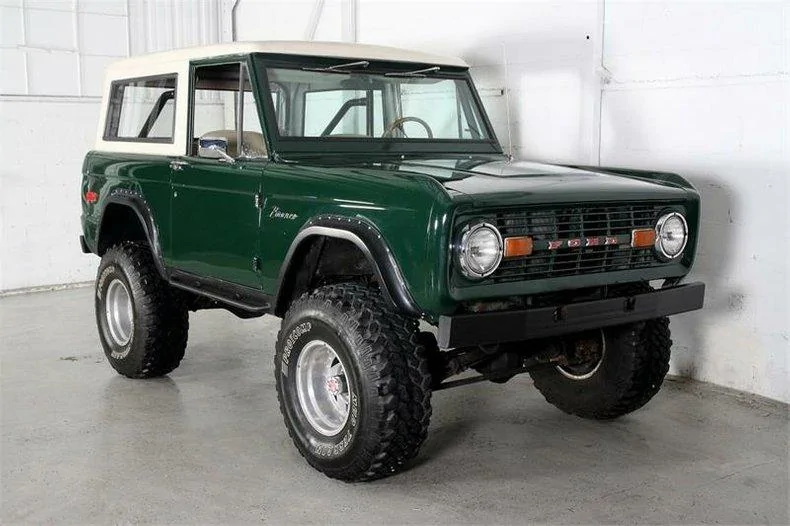 Ford Bronco New 2022 Color Possibilities? 1975-ford-bronco mallard green