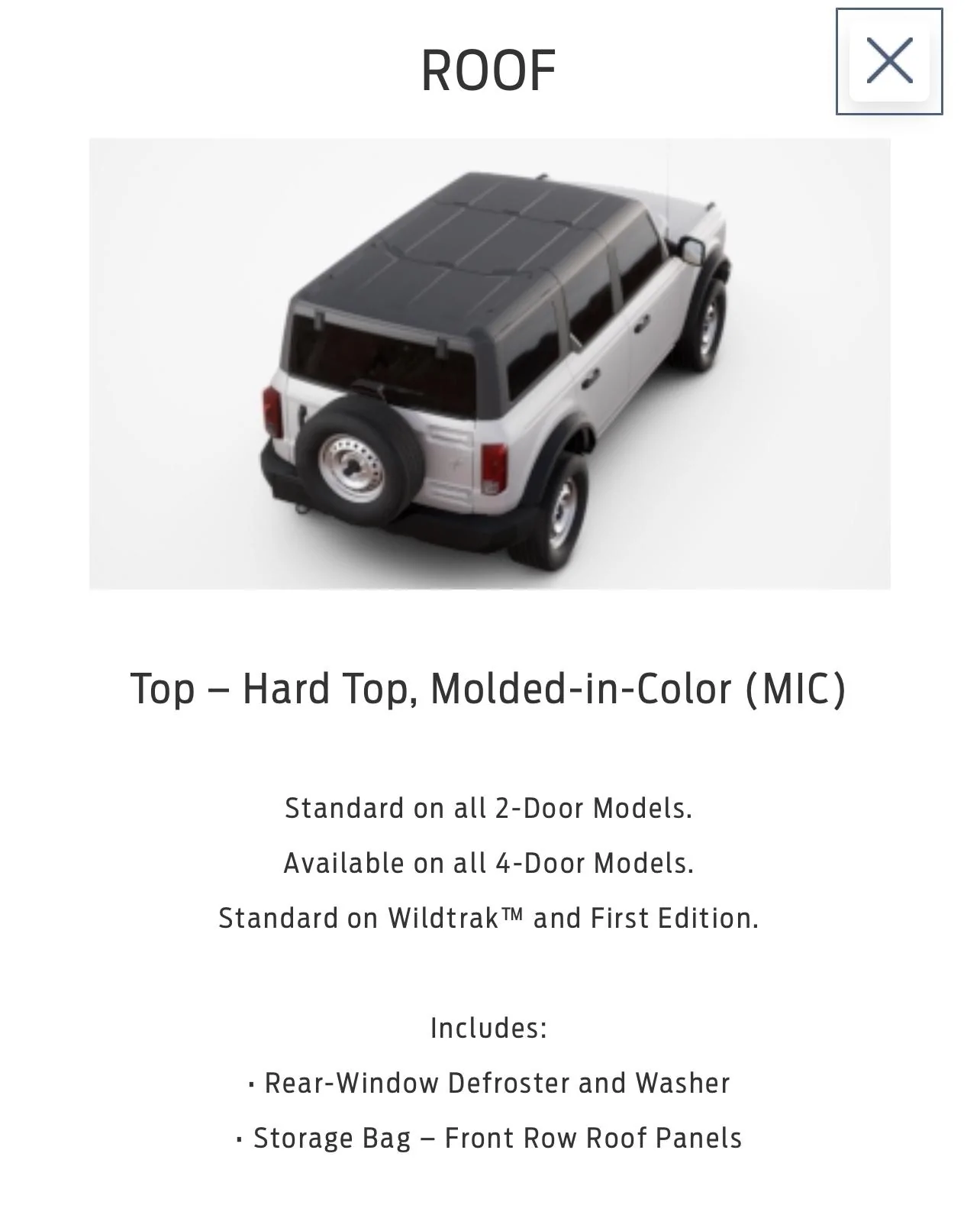 Ford Bronco No harness for Hard Tops?! 1B00C5B7-36B7-4C9B-A9E5-0A596C1AB597