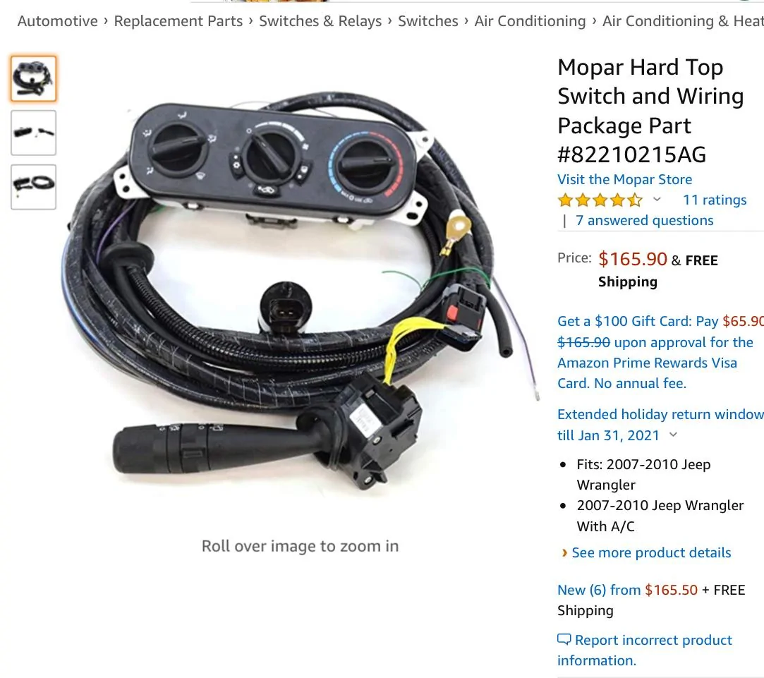 Ford Bronco No harness for Hard Tops?! 2D330B9D-0F83-4FFB-BC75-28533F9C1DD5