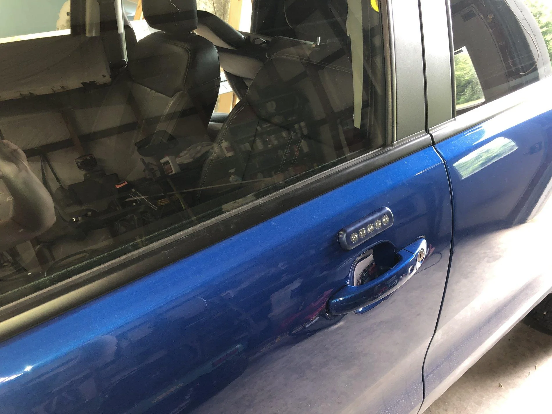 Ford Bronco Who's adding Keyless Keypad Entry and why? Painted Keypad Shell