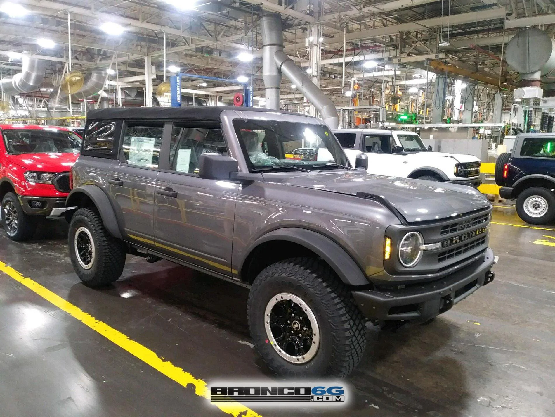 Ford Bronco 9 NEW Broncos @ factory by Ford Stig! Bronco-palooza ??? 5 - Carbonized Grey Base 4 door Sasquatch 3