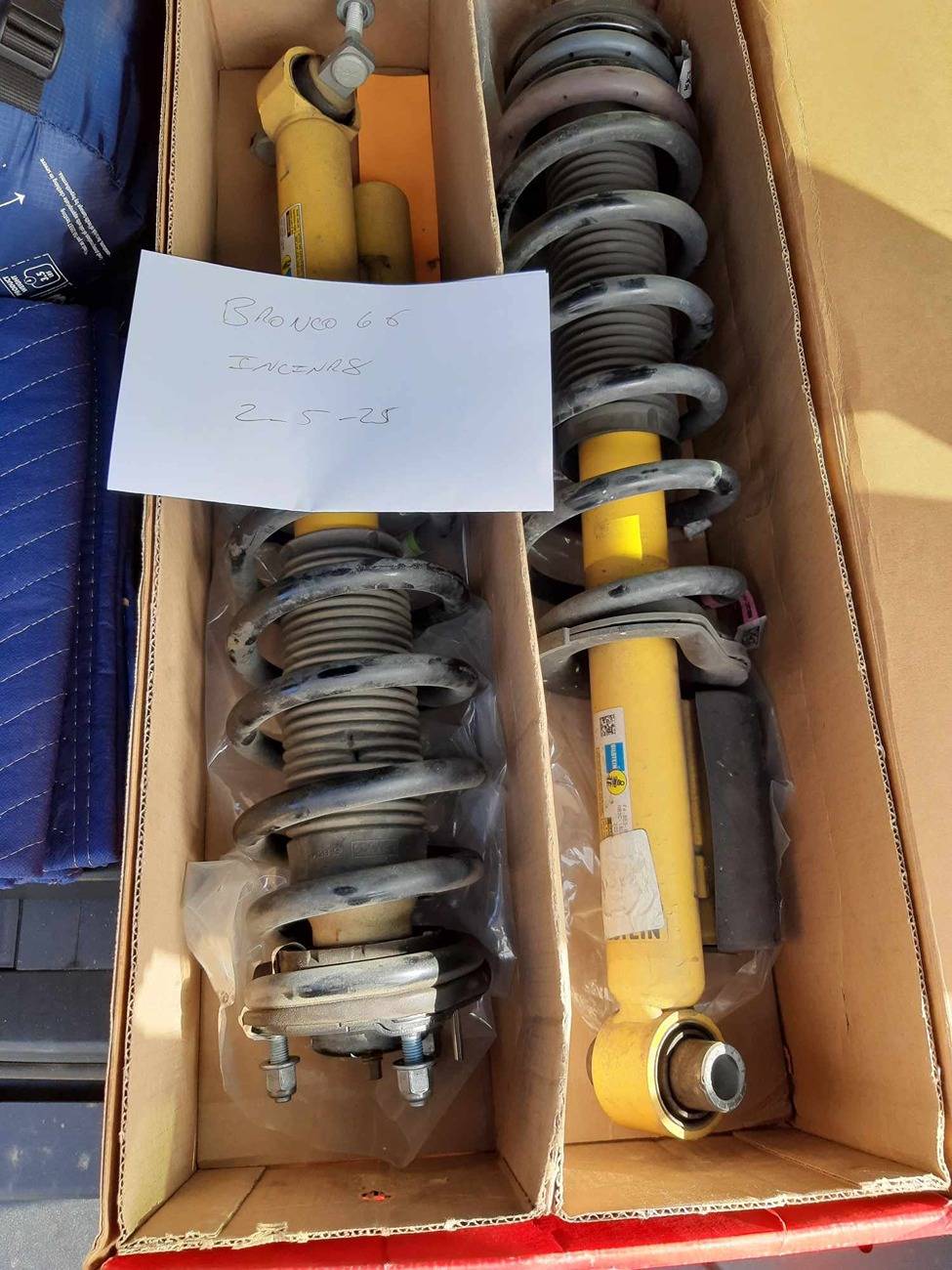 Ford Bronco SAS Coilovers / A Arms Shock1