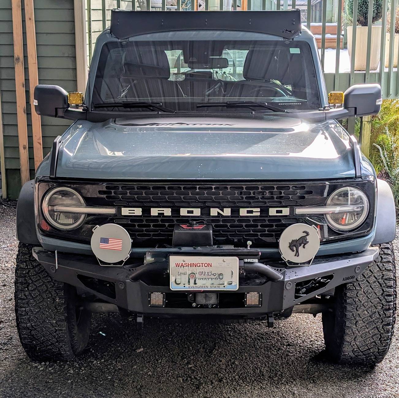 Ford Bronco My cheap solution to moving front camera due to winch/bumper PXL_20250204_230058189.MP~2