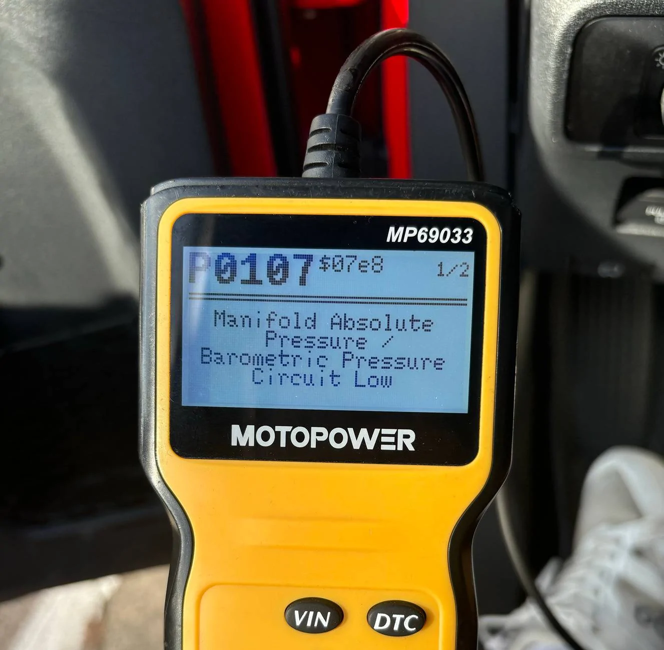 Ford Bronco Manifold absolute pressure / Barometric pressure circuit low issue IMG_8480