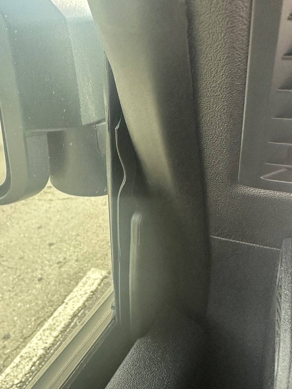 Ford Bronco Window Seal Driver Side IMG_3443