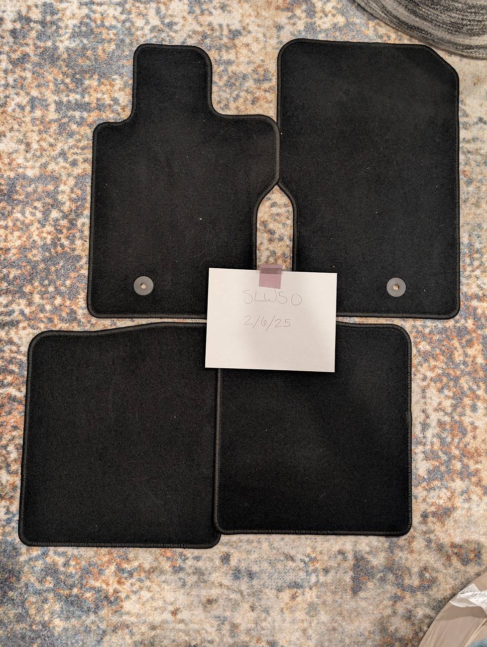 Ford Bronco 4-door OEM Carpet Floor Mats 73319