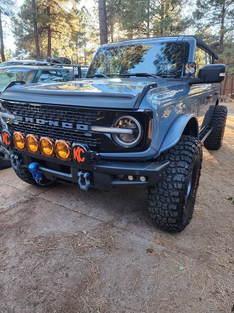 Ford Bronco UPR grille letters 20231111_155250
