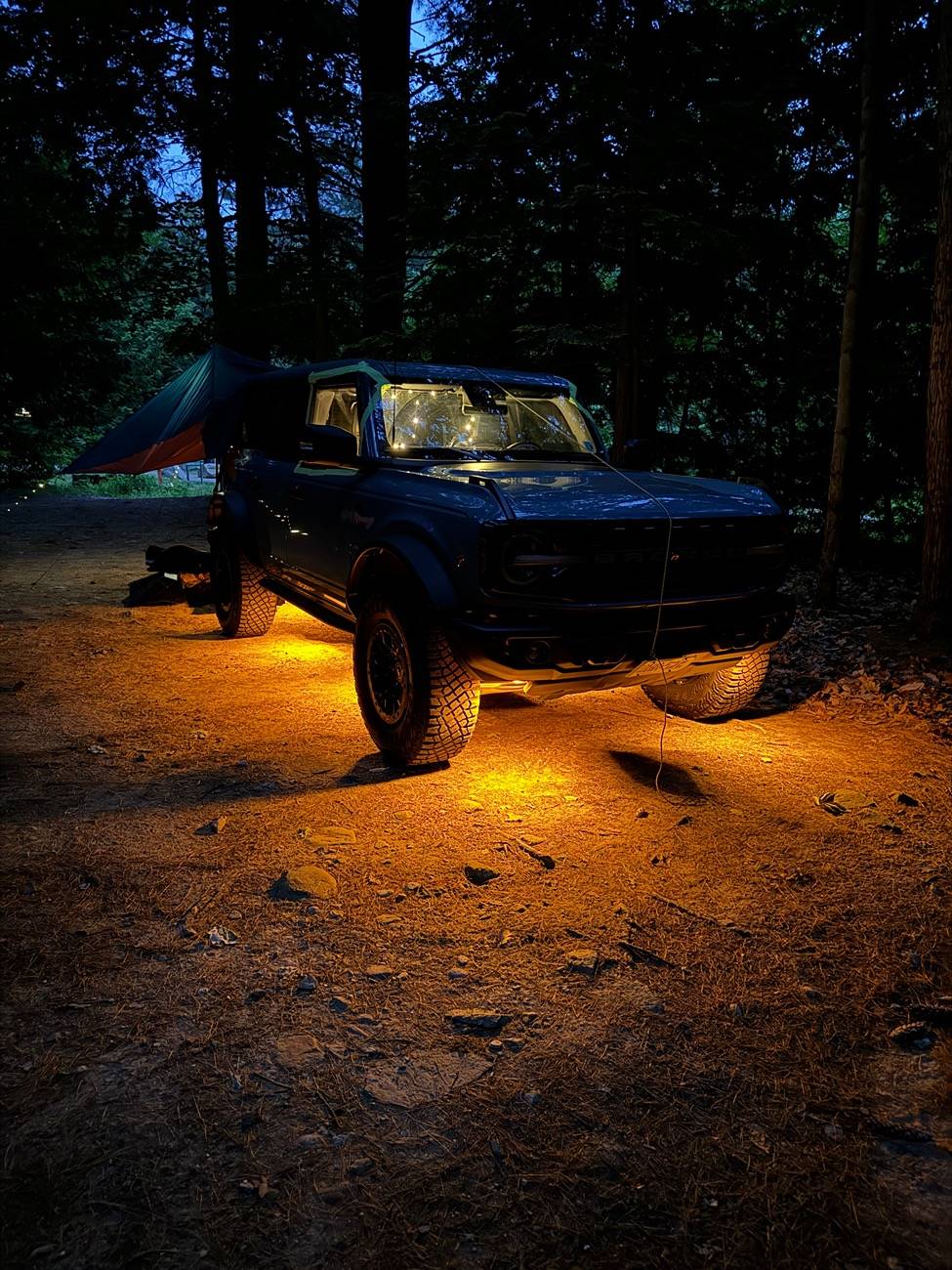 Ford Bronco Diode Dynamics Rock Light Mounting IMG_5863