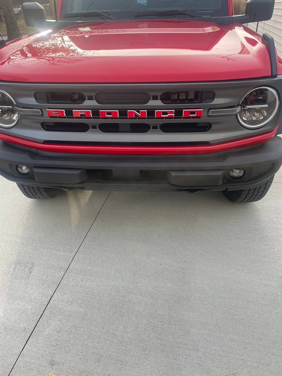 Ford Bronco UPR grille letters IMG_2161