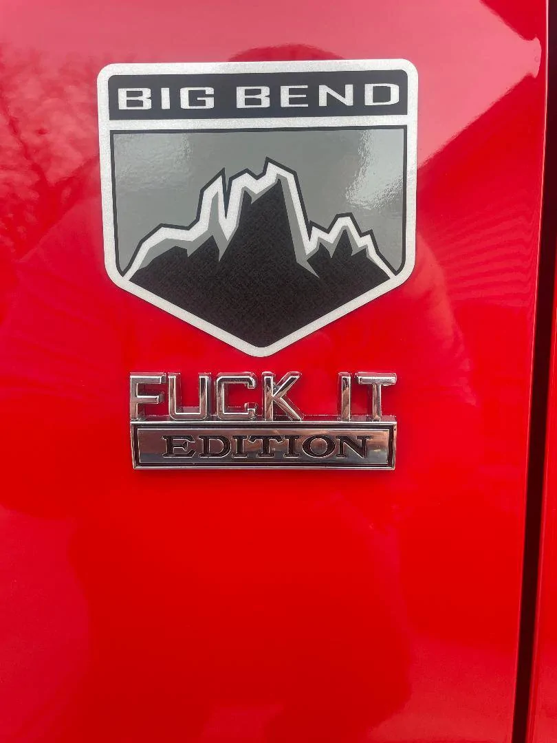 Ford Bronco UPR grille letters thumbnail