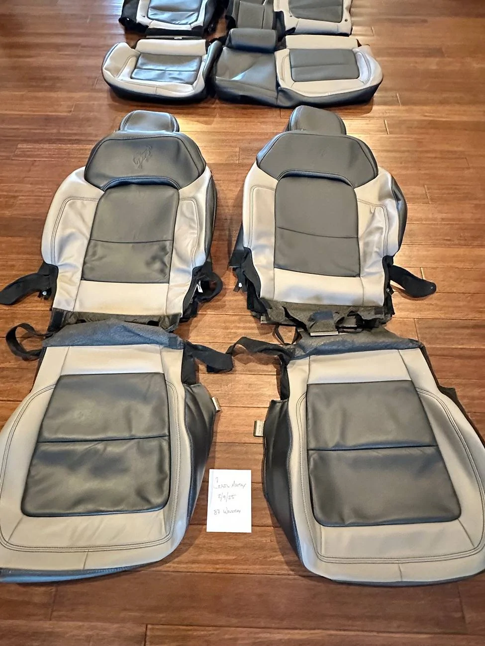 Ford Bronco Lux package interior seat upholstery IMG_6701