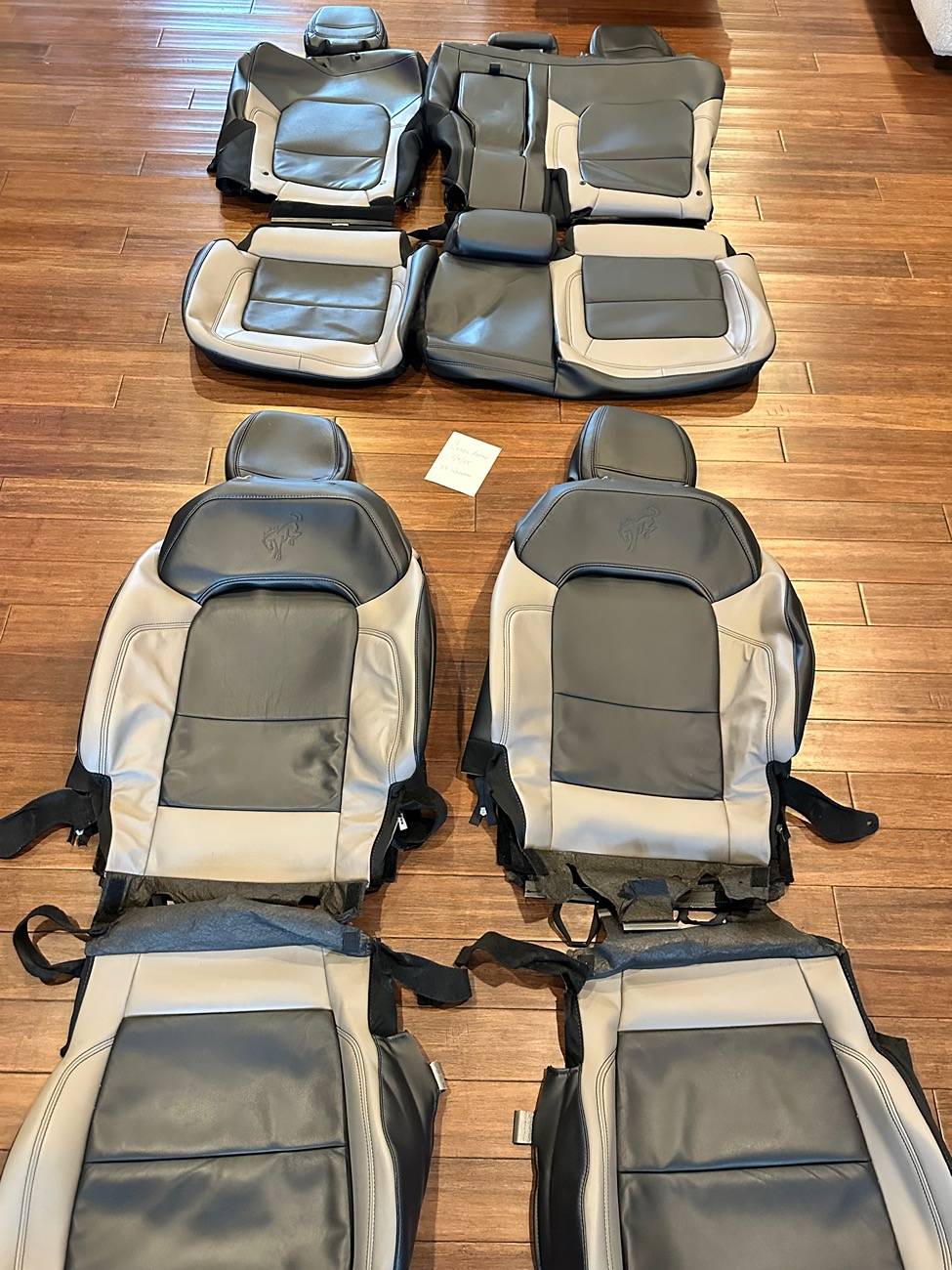 Ford Bronco Lux package interior seat upholstery IMG_6706