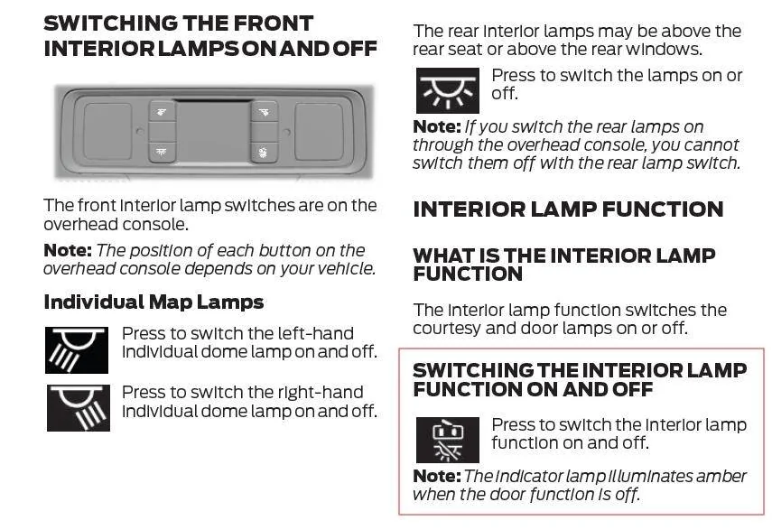 Ford Bronco Interior lights not turning on when doors are opened 1739203935400-zd