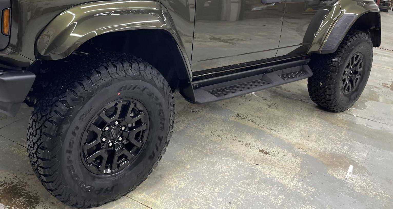 Ford Bronco Raptor Take Off Running Boards b3