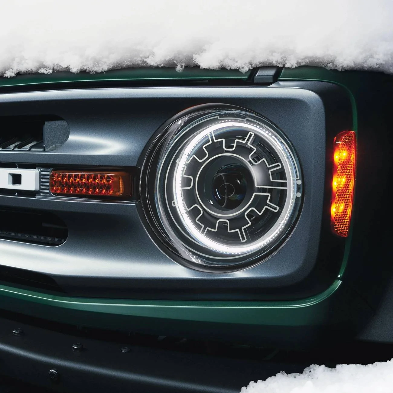 Ford Bronco ORACLE Lighting: OCULUS BI-LED Headlights for Bronco OculusHeated_2_2000x2000