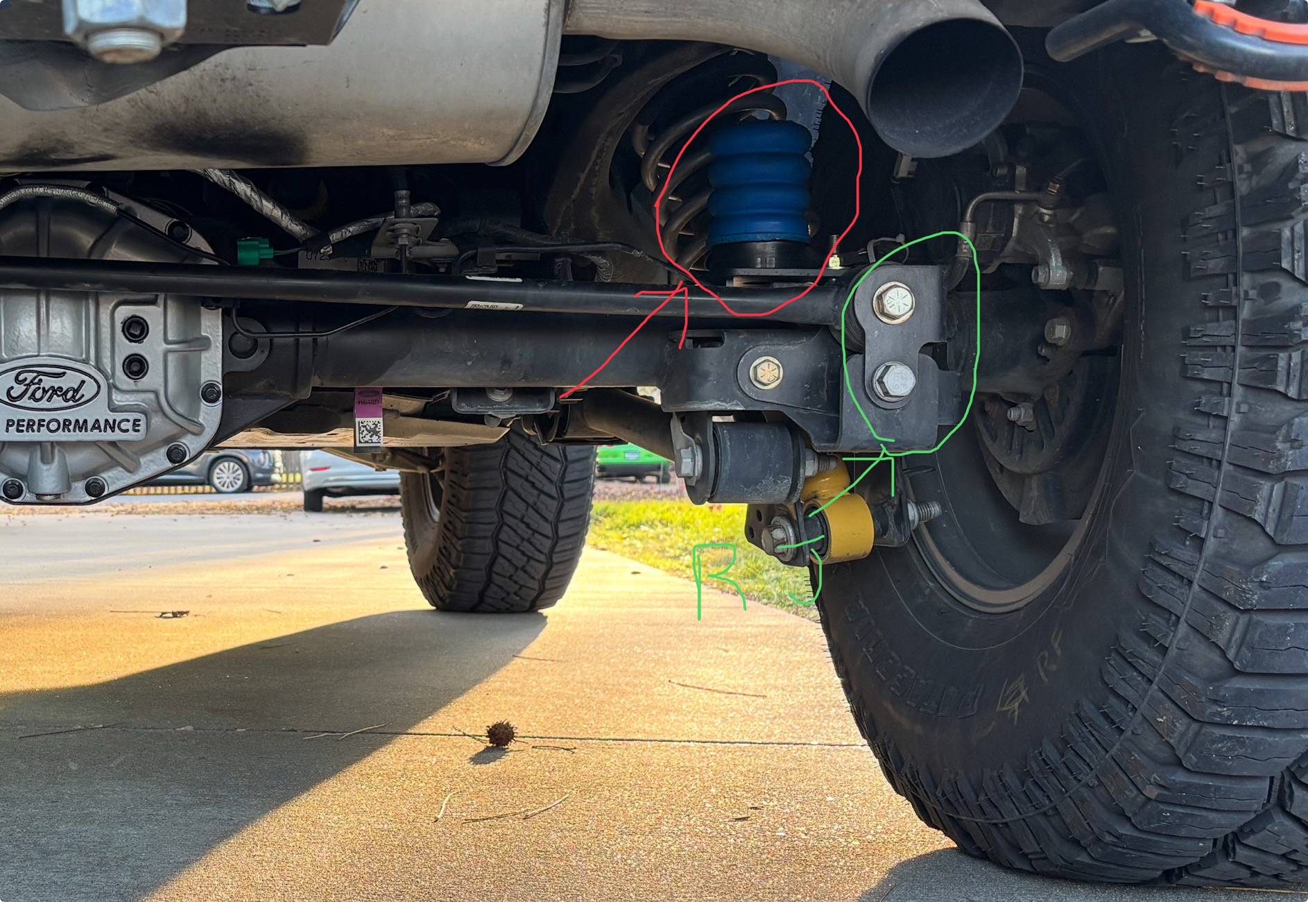 Ford Bronco Rear TracBar Relocation Bracket - Get One! IMG_0032