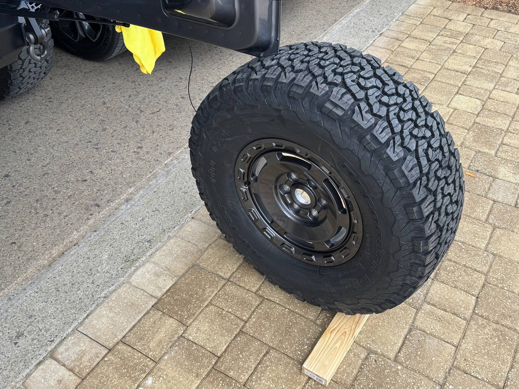 Ford Bronco Spare tire mount reinforcement kit now available from Ford Performance Parts IMG_1562 4.JPG