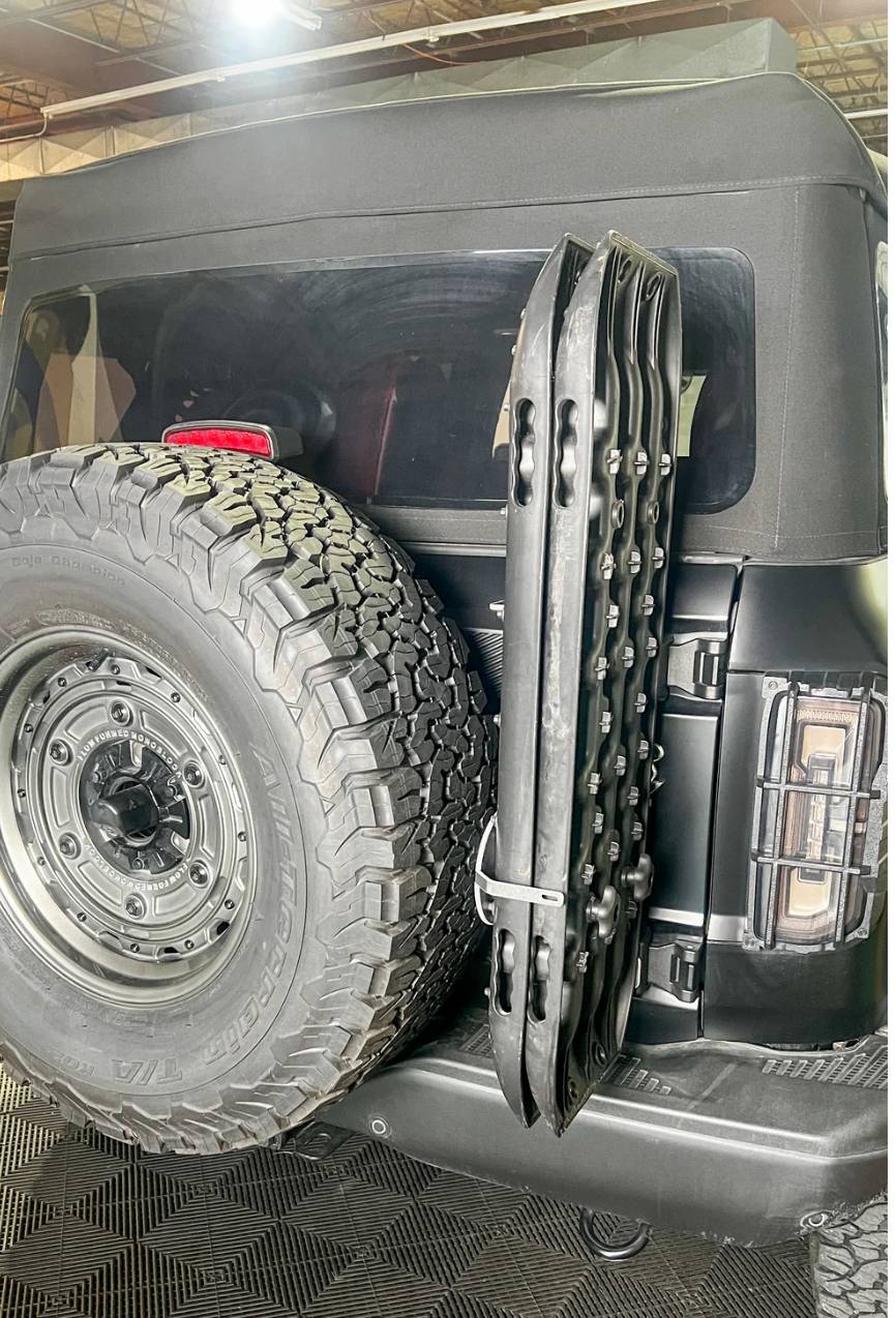 Ford Bronco Spare tire mount reinforcement kit now available from Ford Performance Parts IMG_1925