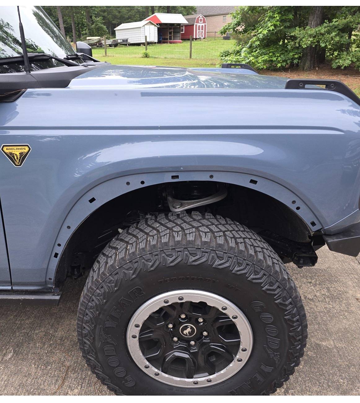 Ford Bronco Proof Heritage Quarter Panels & Fender Flares Do Fit Other Trims (w/ Part Numbers #) IMG_1915