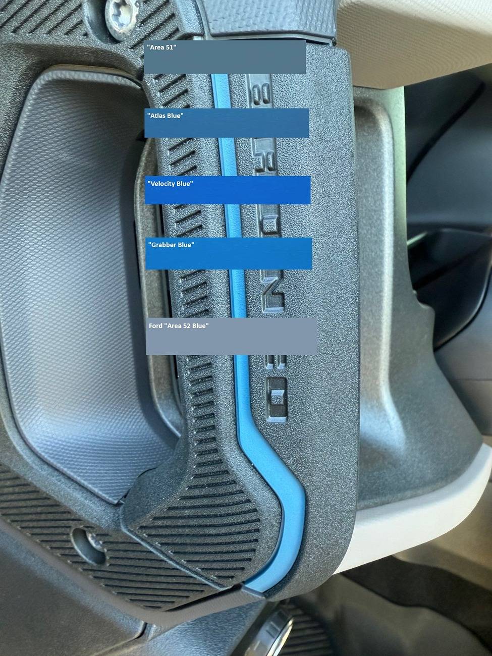 Ford Bronco 2024 Wildtrak Blue Accent Color Color Com