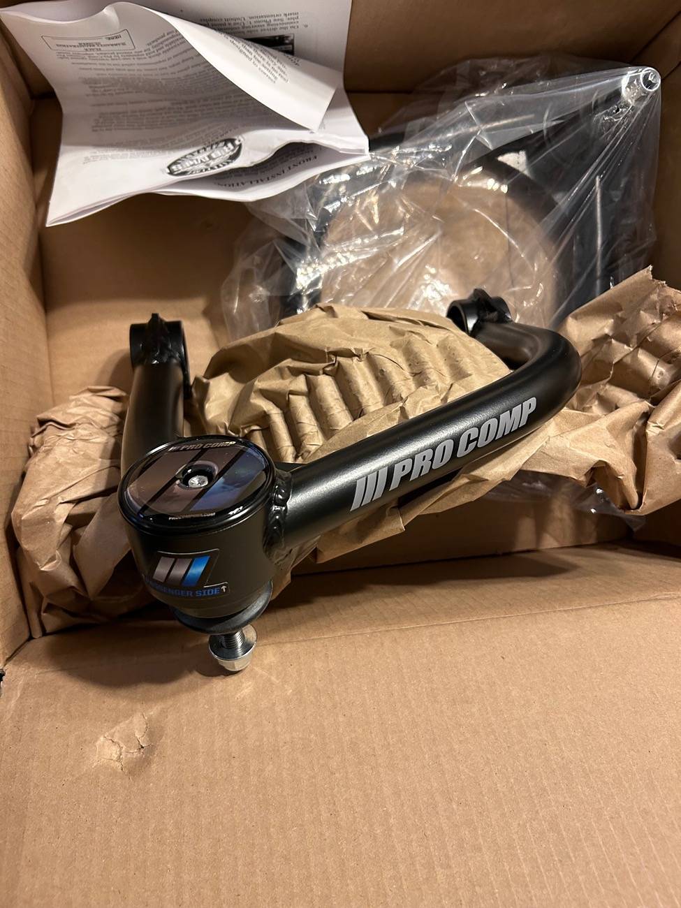 Ford Bronco 4wp now Pro Comp Upper Control Arms are $135 on eBay. IMG_6189